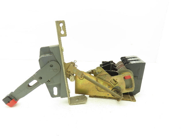 Square D HU-60-SV 3-Pole Disconnect Switch 60A 600V Non-Fused w/Handle