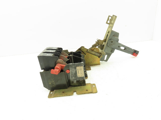 Square D HU-60-SV 3-Pole Disconnect Switch 60A 600V Non-Fused w/Handle