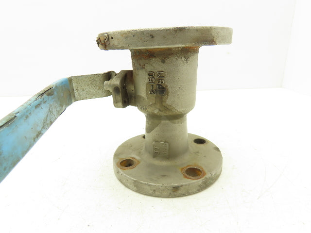 Jamesbury 2" 5150 Flanged Ball Valve 316SS 275PSI Class 150 Stainless