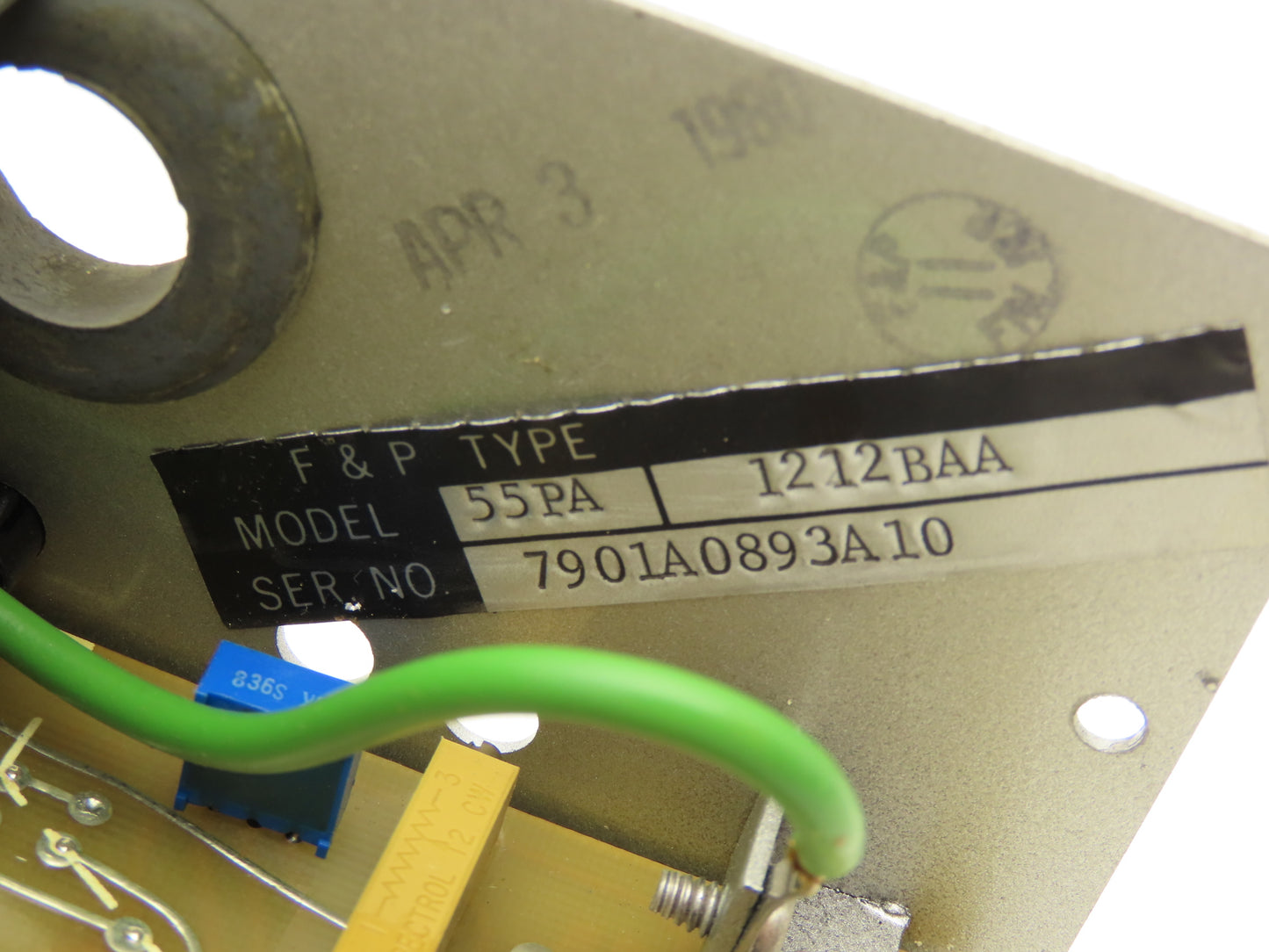Fischer & Porter 55PA1000 Process Alarm Relay Board 24VDC 55PA 1212BAA