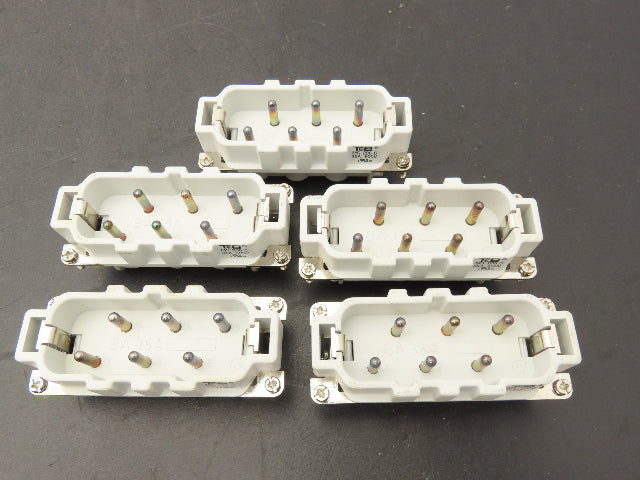 Thomas & Betts MS206C POS-E-KON Pin & Sleeve Male Plug Insert 35A 600V Lot of 5
