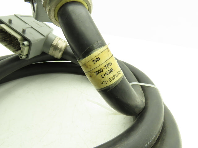 Harting Jet Kowa Denko 10' Cable 300V 42-Pin M-F Connector 25 Pins Wired
