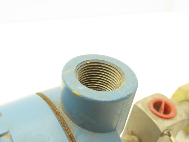 Dieterich Standard Fisher Rosemount DCR+26S Primary Flow Element Meter 1470" H20