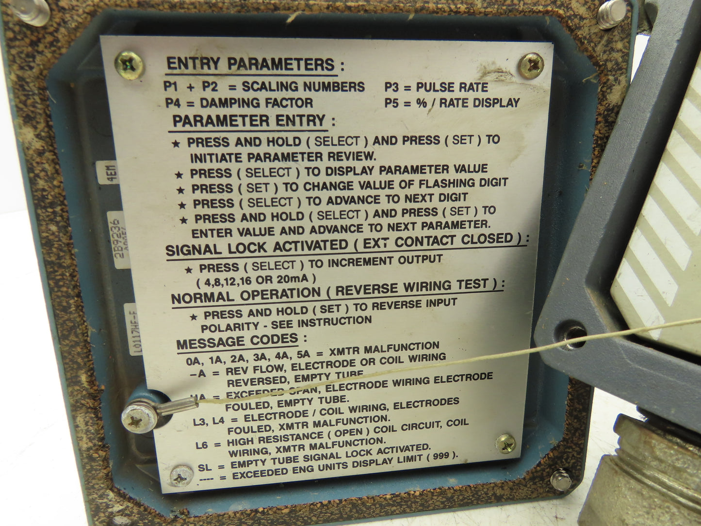Foxboro IMT10-PA10 Magnetic Flow Transmitter 120VAC I/A Series