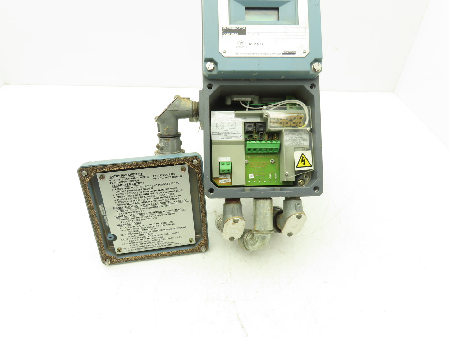 Foxboro IMT20-PA10FGZ Magnetic Flow Transmitter 120VAC I/A Series