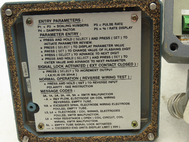 Foxboro IMT20-PA10FGZ Magnetic Flow Transmitter 120VAC I/A Series