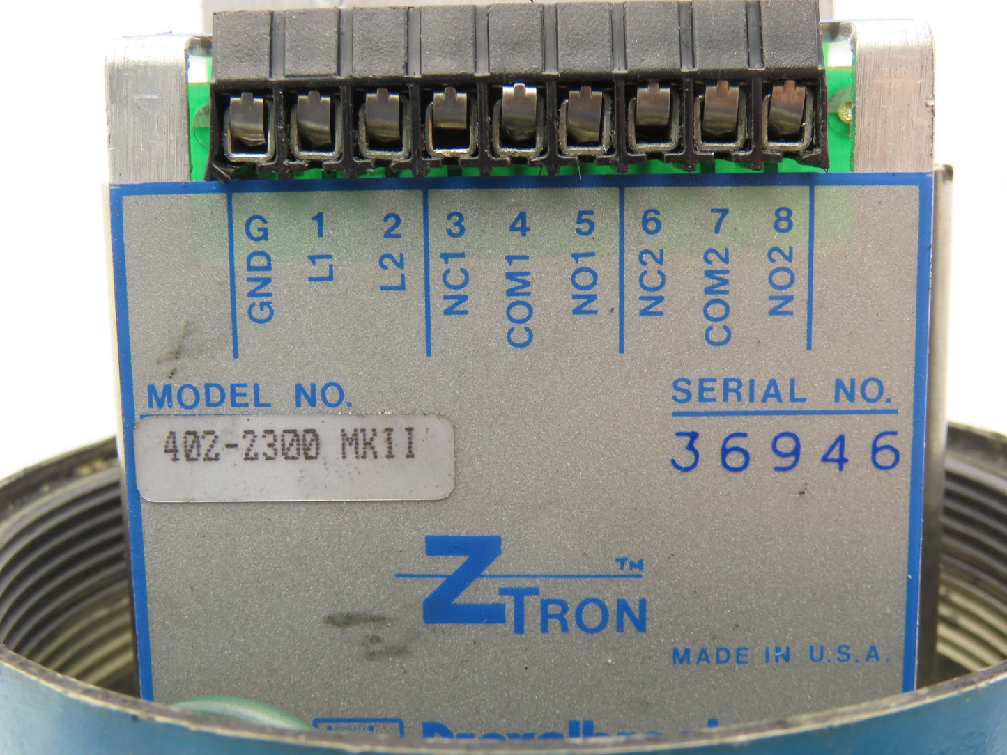 Drexelbrook 285-1-49 Ztron Level Switch Control Unit XP Haz Loc