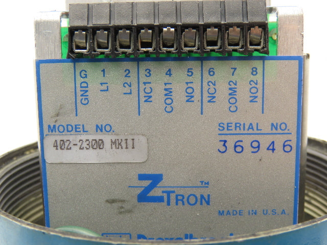 Drexelbrook 285-1-49 Ztron Level Switch Control Unit XP Haz Loc