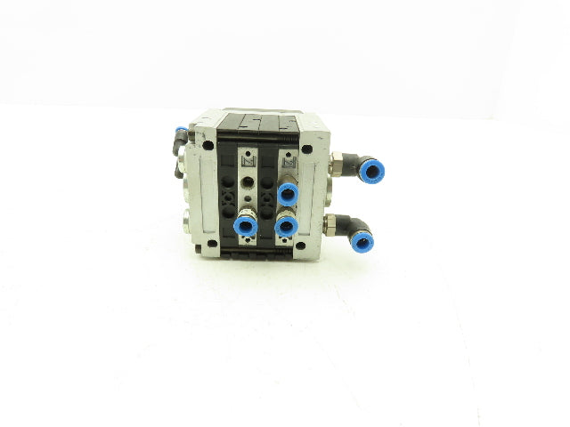 Festo CPV10-GE-ASI-4E4A-Z M8 4-Station Solenoid Valve Manifold 24VDC 185880 (x2)