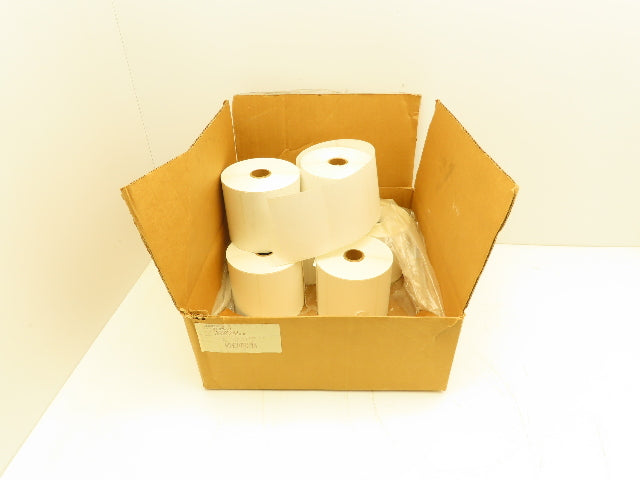 Barcodes 4X3DTPAPER-1 Direct Thermal Labels 4x3" Shipping Stickers 6 Roll 5160ct