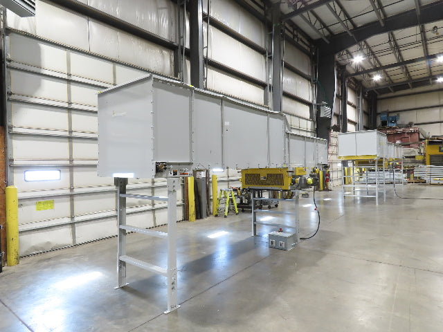 Hytrol BPC 43"x 17' 6" Slider Bed Conveyor 41" Belt 3Hp 3PH Center Drive 160fpm