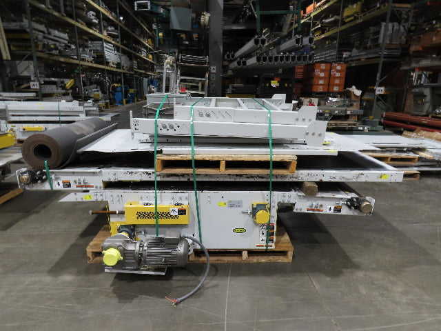 Hytrol BPC 43"x 17' 6" Slider Bed Conveyor 41" Belt 3Hp 3PH Center Drive 160fpm