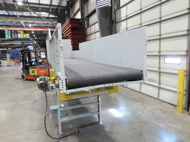 Hytrol BPC 43"x 17' 6" Slider Bed Conveyor 41" Belt 3Hp 3PH Center Drive 160fpm
