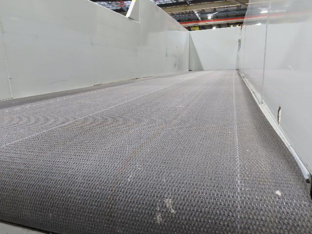 Hytrol BPC 43"x 17' 6" Slider Bed Conveyor 41" Belt 3Hp 3PH Center Drive 160fpm