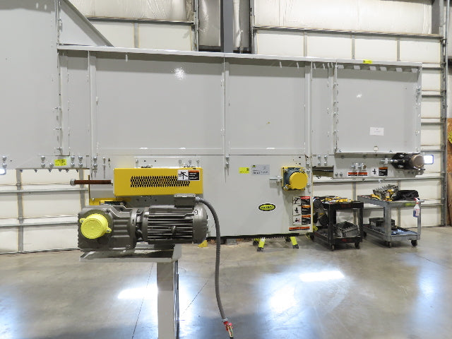 Hytrol BPC 43"x 17' 6" Slider Bed Conveyor 41" Belt 3Hp 3PH Center Drive 160fpm