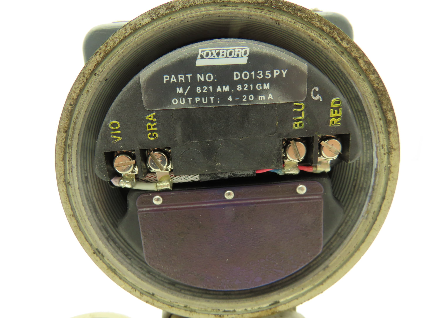 Foxboro 821GM-IS1SH2-M Electronic Pressure Transmitter 12.5-65VDC 600PSI