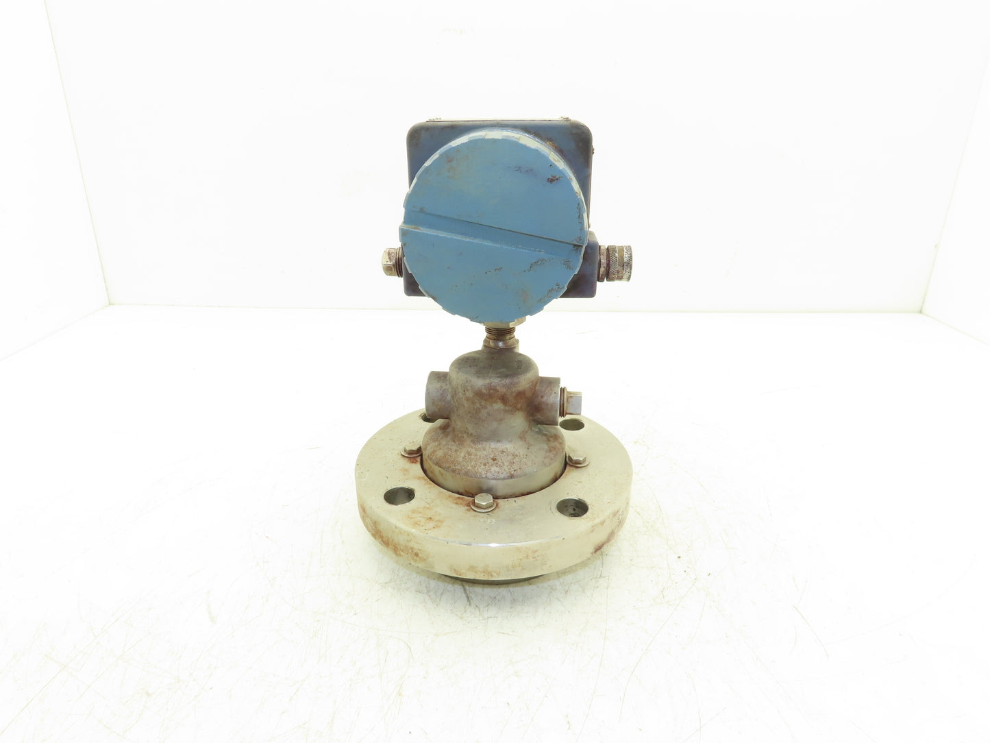 Foxboro 827DF-IS1SMSA1 Pressure Transmitter 3" CL150 Flange 12.5-65VDC 0-132"H20