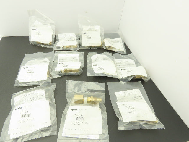 Nycoil 06172 Re-usable Fitting Kit 1/2" Hose x 1/2" NPT Supercoil Lot of 11