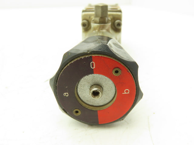 Rexroth HydroNorma 4WMD 5 N2.3/F Hydraulic Directional Valve Manual Rotary Knob