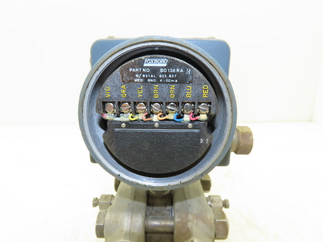 Foxboro 823DP-I3S1NM2-Y Electronic Pressure Transmitter 12.5-65VDC 1500PSI