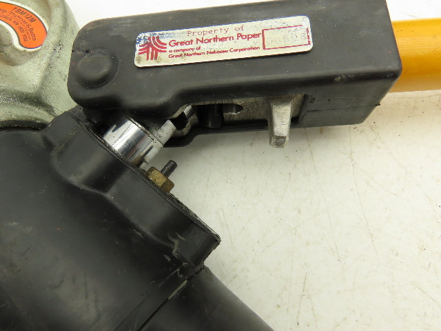 Thomas & Betts TBM12M 12 Ton Manual Hydraulic Crimper Head with 6 Complete Dies