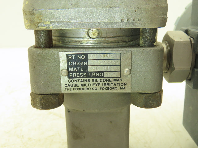 Foxboro 821GM-IS1NM2 Pressure Transmitter 12.5-65VDC 0-60PSI