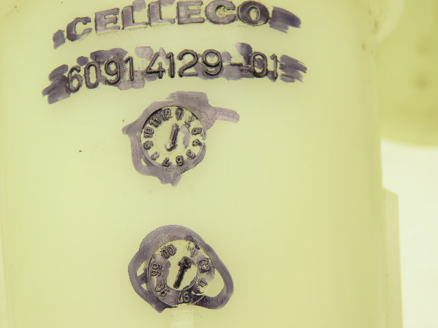 Celleco 6091 4129-01 Cleanpac Filter Cone Tube White 14.25"L  Lot of 11