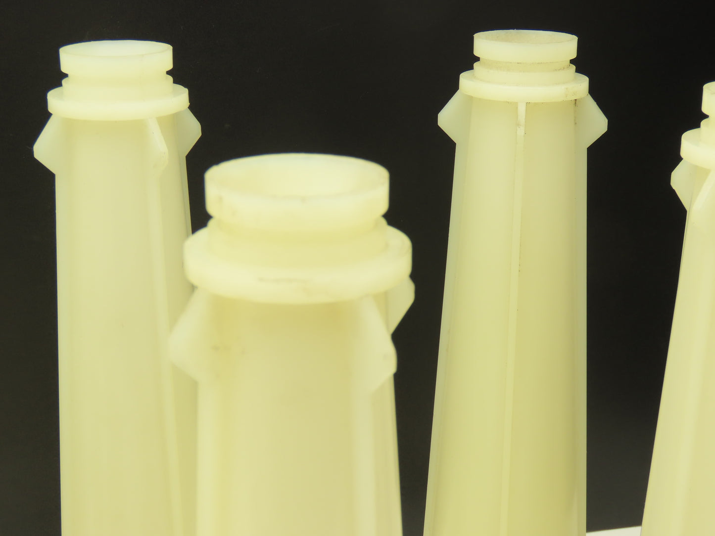 Celleco 6091 4129-01 Cleanpac Filter Cone Tube White 14.25"L  Lot of 11