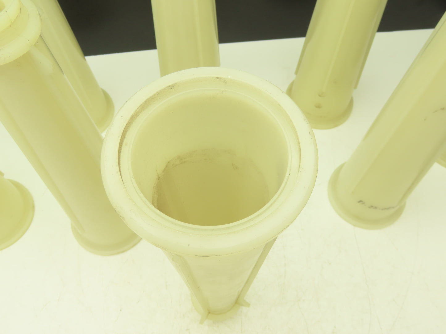 Celleco 6091 4129-01 Cleanpac Filter Cone Tube White 14.25"L  Lot of 11