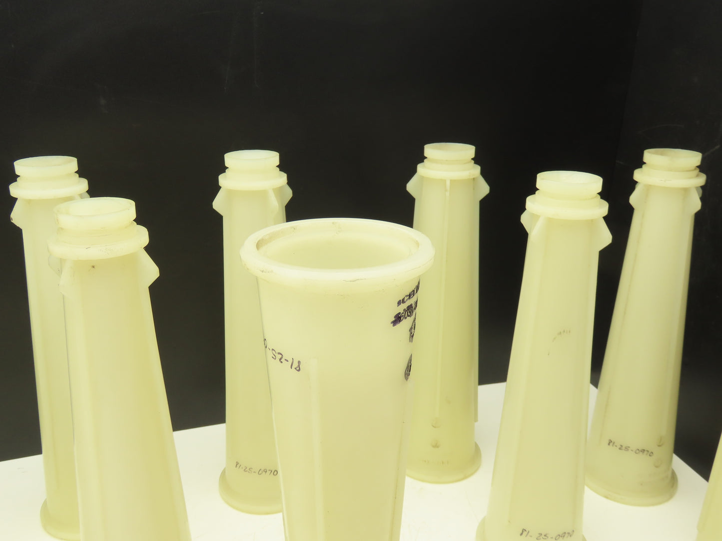 Celleco 6091 4129-01 Cleanpac Filter Cone Tube White 14.25"L  Lot of 11