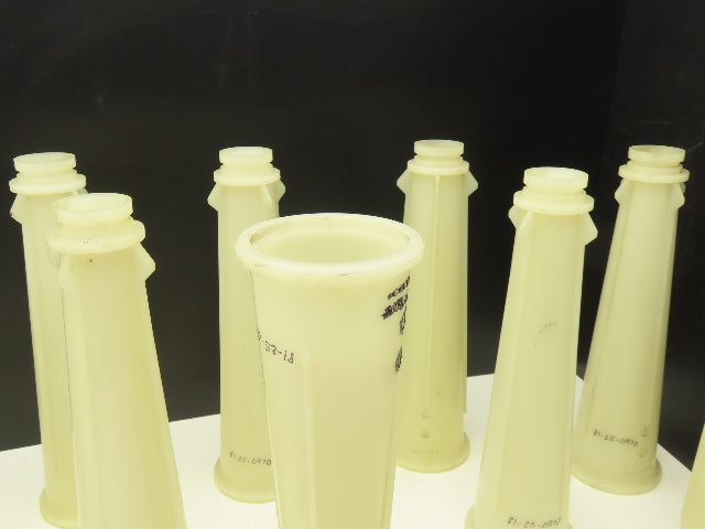 Celleco 6091 4129-01 Cleanpac Filter Cone Tube White 14.25"L  Lot of 11