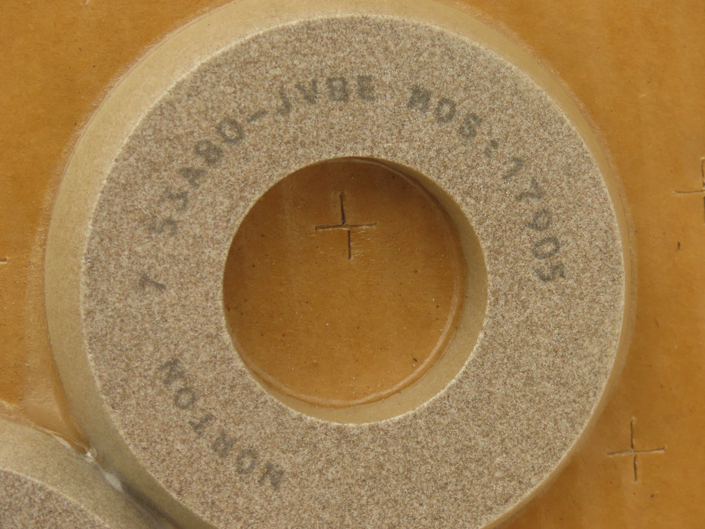 Norton 53A80-JVBE Alundum Grinding Wheel 4"x 0.783"x 1.75" Lot of 14