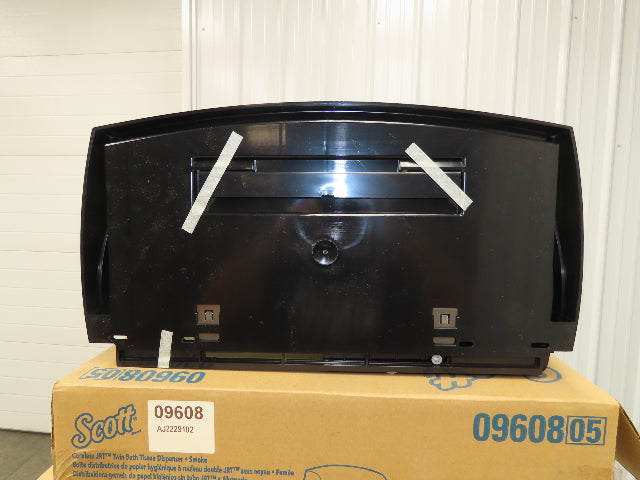 Scott 09608 05 Twin Toilet Paper Bath Tissue Dispenser Smoke Lot of 7