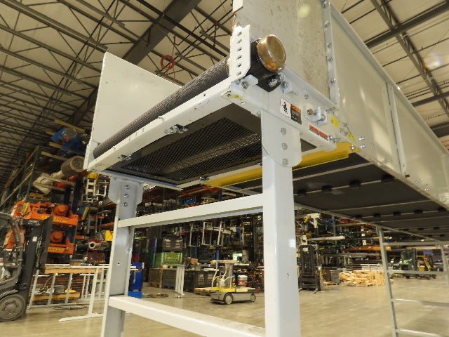 Hytrol BPC 43"x 65' Slider Bed Conveyor 41" Belt 7.5Hp 3PH Center Drive 170fpm