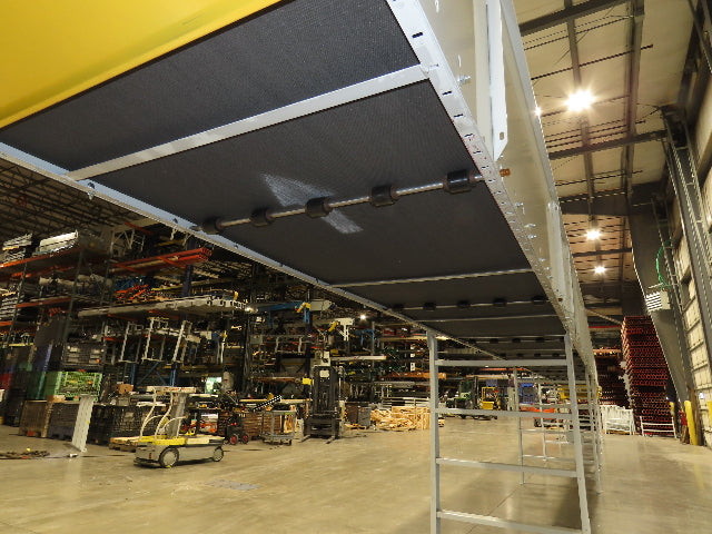 Hytrol BPC 43"x 65' Slider Bed Conveyor 41" Belt 7.5Hp 3PH Center Drive 170fpm