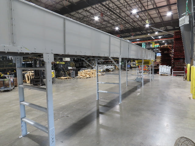 Hytrol BPC 43"x 65' Slider Bed Conveyor 41" Belt 7.5Hp 3PH Center Drive 170fpm