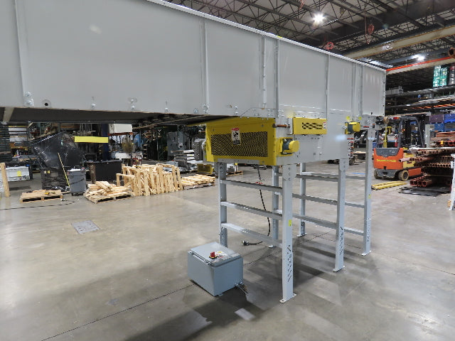 Hytrol BPC 43"x 65' Slider Bed Conveyor 41" Belt 7.5Hp 3PH Center Drive 170fpm