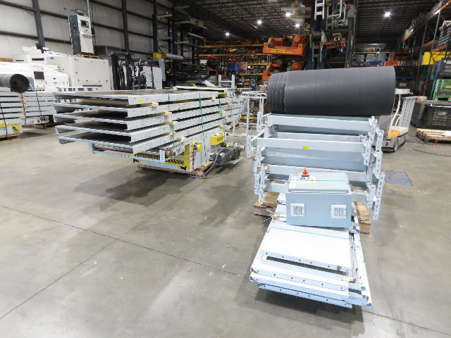 Hytrol BPC 43"x 65' Slider Bed Conveyor 41" Belt 7.5Hp 3PH Center Drive 170fpm