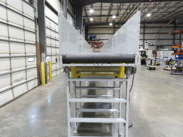 Hytrol BPC 43"x 65' Slider Bed Conveyor 41" Belt 7.5Hp 3PH Center Drive 170fpm