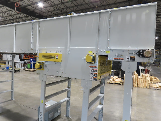 Hytrol BPC 43"x 65' Slider Bed Conveyor 41" Belt 7.5Hp 3PH Center Drive 170fpm