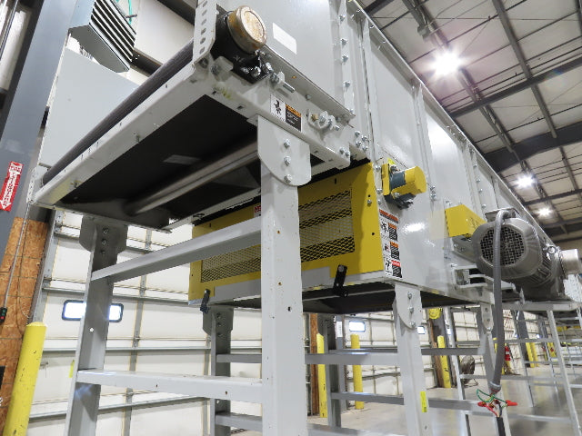 Hytrol BPC 43"x 65' Slider Bed Conveyor 41" Belt 7.5Hp 3PH Center Drive 170fpm