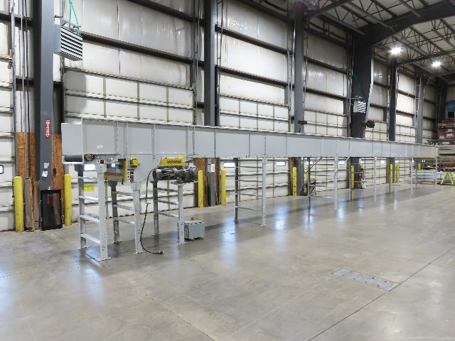 Hytrol BPC 43"x 65' Slider Bed Conveyor 41" Belt 7.5Hp 3PH Center Drive 170fpm