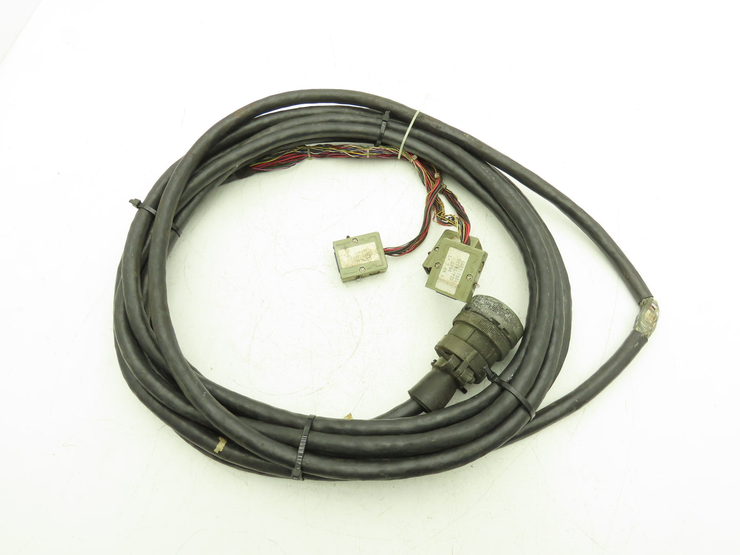Fanuc JAE CA3106B32A10S 2 Flexible Robot Cable Cordset 48-Conductor 25'
