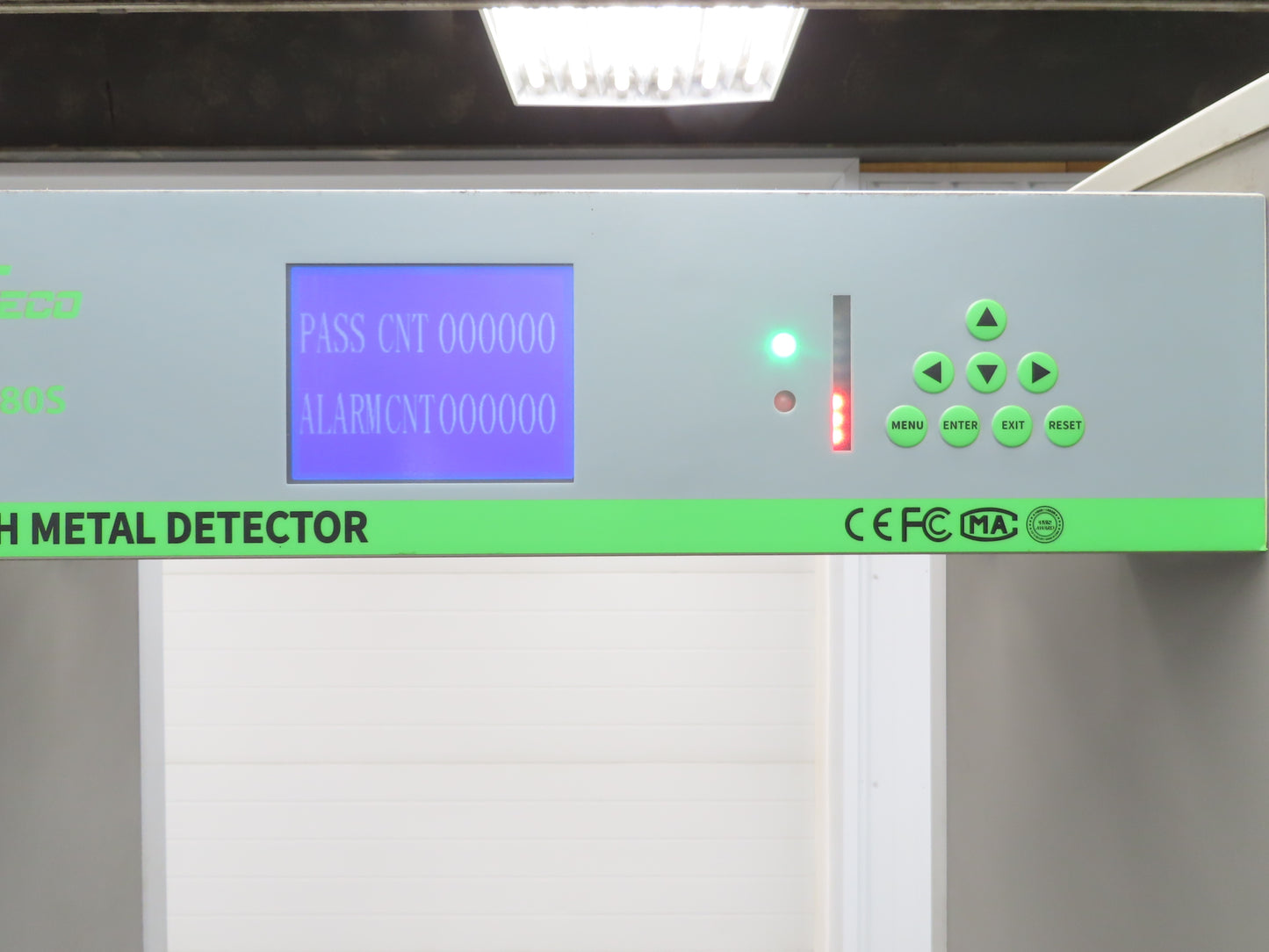 ZKTeco ZK-D3180S Walk Through Metal Detector 18 Zone Overlapping