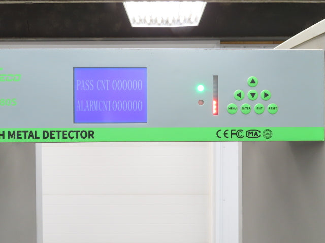 ZKTeco ZK-D3180S Walk Through Metal Detector 18 Zone Overlapping
