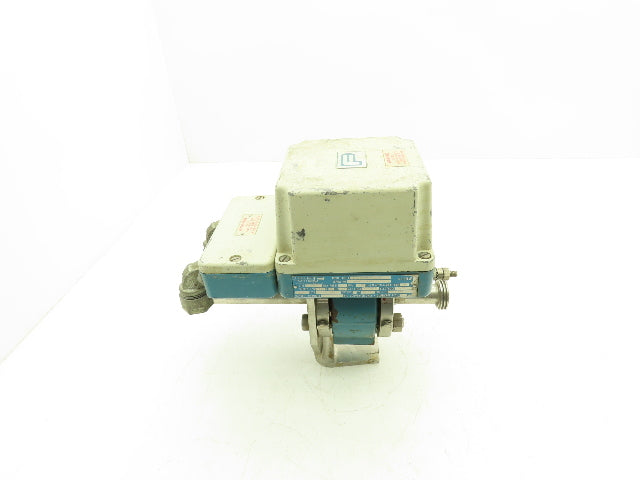 Fischer Porter 10D14 76AH02PM29KD11CC Magnetic Flow Meter Flow Tube 740PSI 120V