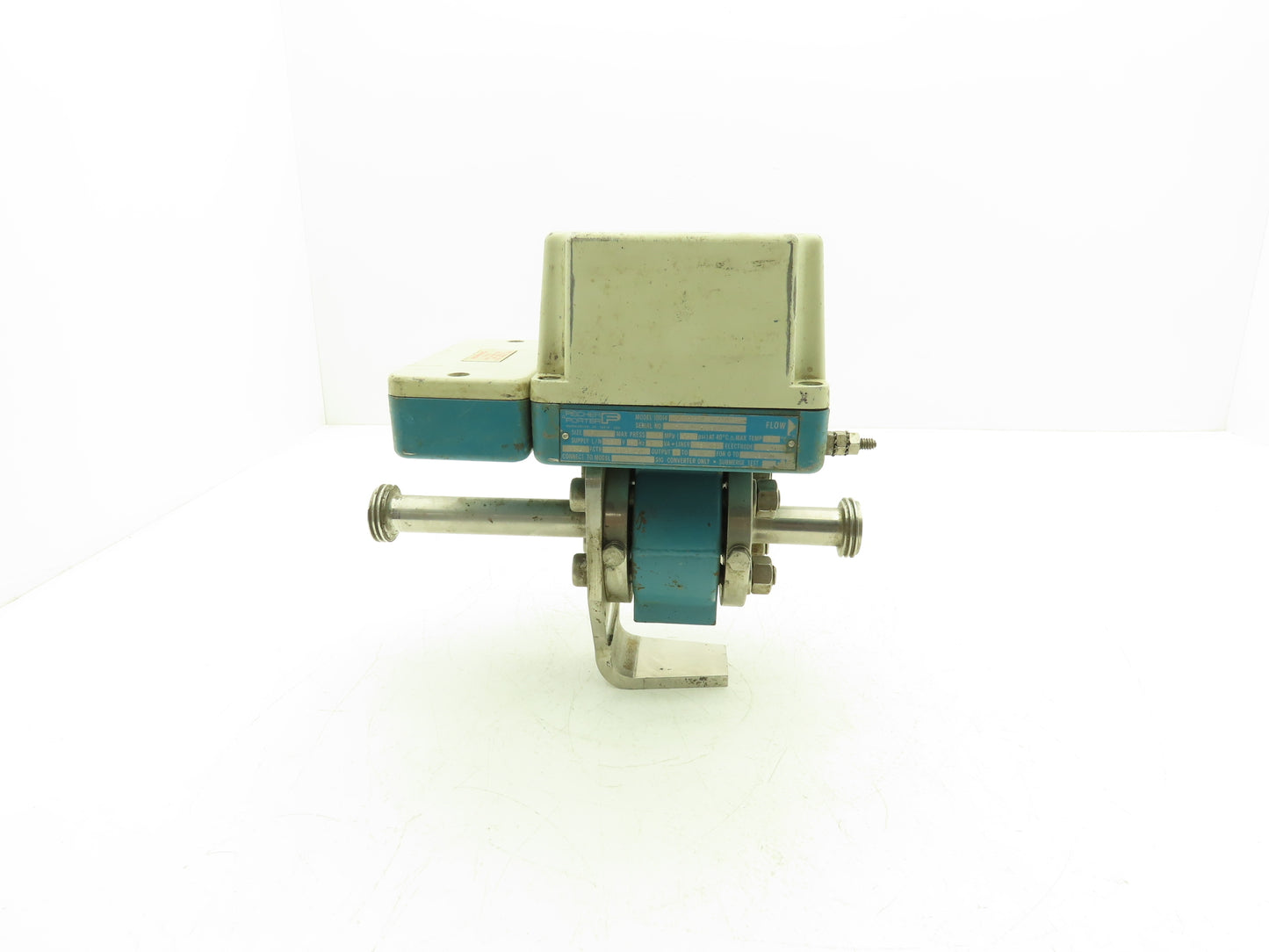 Fischer Porter 10D14 76AH04PM29KD11CC23 Magnetic Flow Meter Flow Tube 740PSI