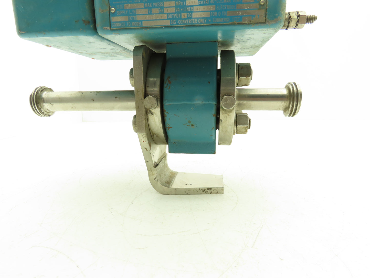 Fischer Porter 10D14 76AH04PM29KD11CC23 Magnetic Flow Meter Flow Tube 740PSI