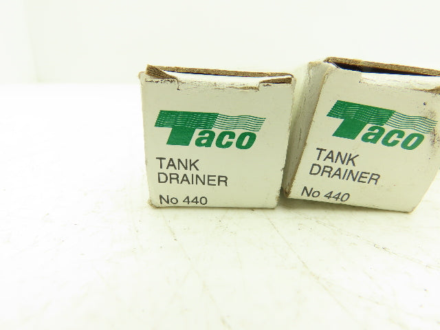 Taco No 440 Tank Drainer 1/2" NPT 13" Length Lot of 3