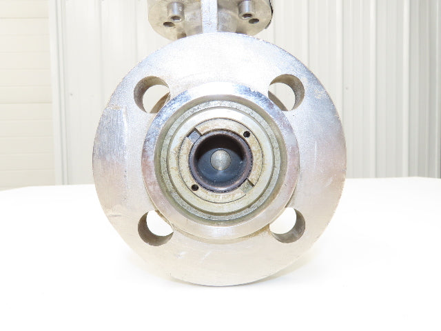 Warren Controls 1.5" CW-12MW Ball Valve Flanged w/Pneumatic Actuator